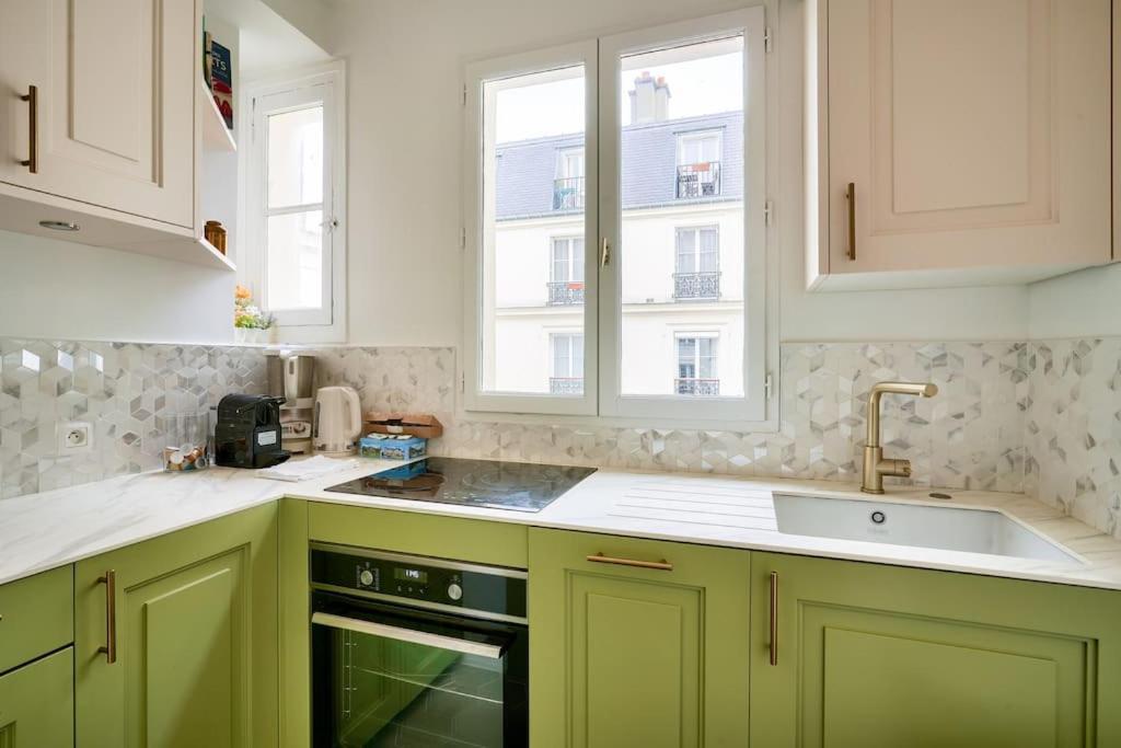 Superbe Appartement A 2 Min A Pied De La Station De Metro Париж Экстерьер фото