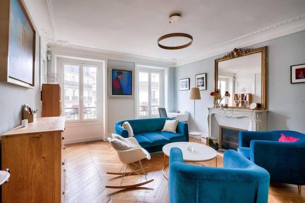 Superbe Appartement A 2 Min A Pied De La Station De Metro Париж Экстерьер фото