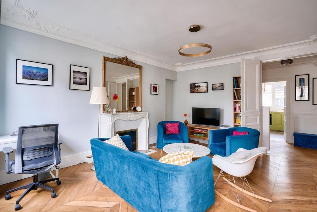 Superbe Appartement A 2 Min A Pied De La Station De Metro Париж Экстерьер фото