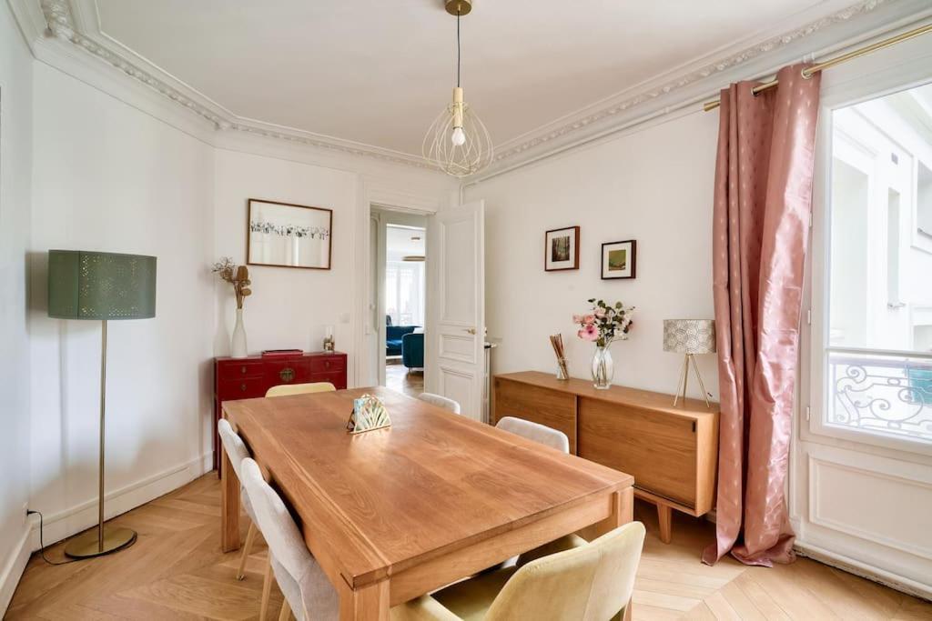Superbe Appartement A 2 Min A Pied De La Station De Metro Париж Экстерьер фото