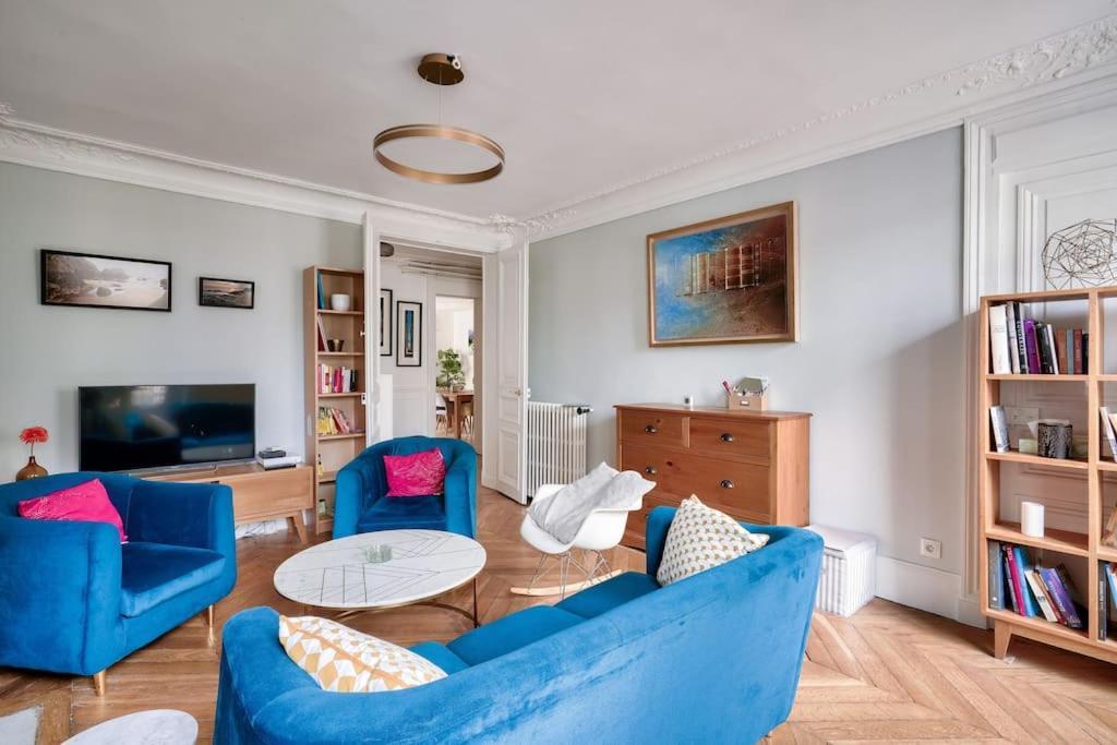 Superbe Appartement A 2 Min A Pied De La Station De Metro Париж Экстерьер фото